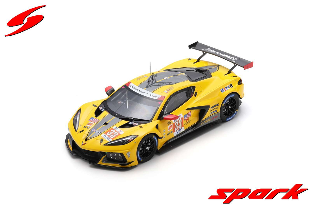 Spark : Chevrolet Corvette C8.R │ No.33 CORVETTE RACING Winner LM GTE AM class Le Mans 24H 2023 -N.Catsburg - B.Keating - N.Varrone