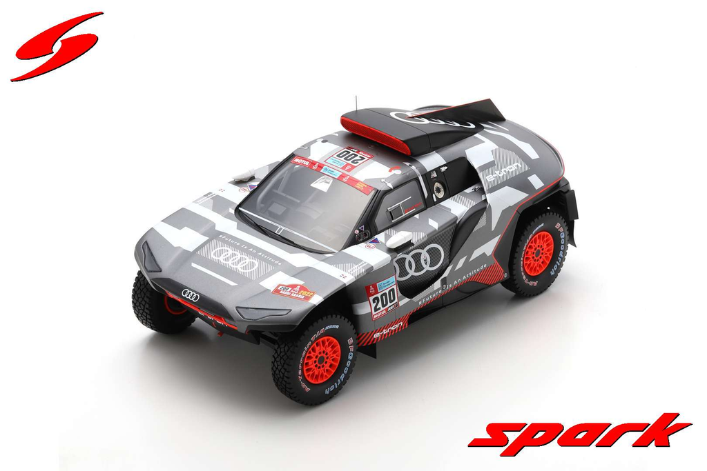 Spark : Audi RS Q e-tron No.200 - Dakar 2022 - Stéphane Peterhansel - Edouard Boulanger