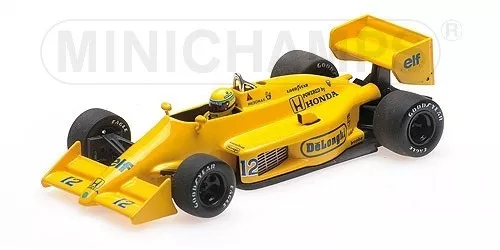 Minichamps : Lotus Honda 99T Dirty version Ayrton Senna F1 1st Win Monaco Monaco - 1987