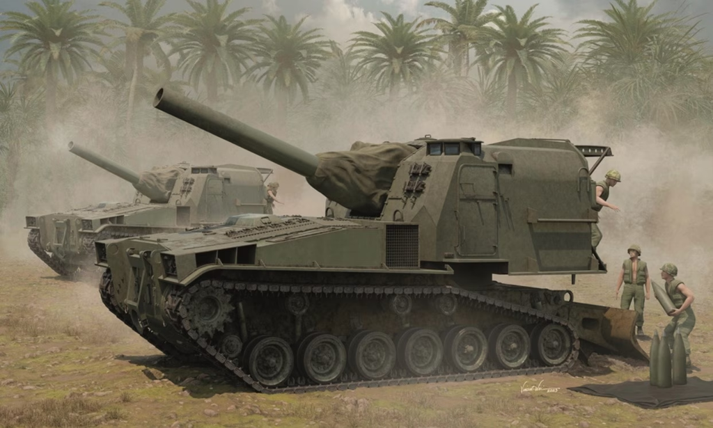 I love Kit : M55 203mm Self-Propelled Howitzer