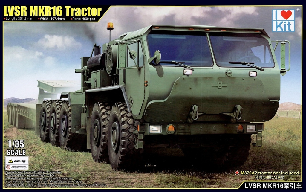 I love Kit : LVSR MKR16 Tractor