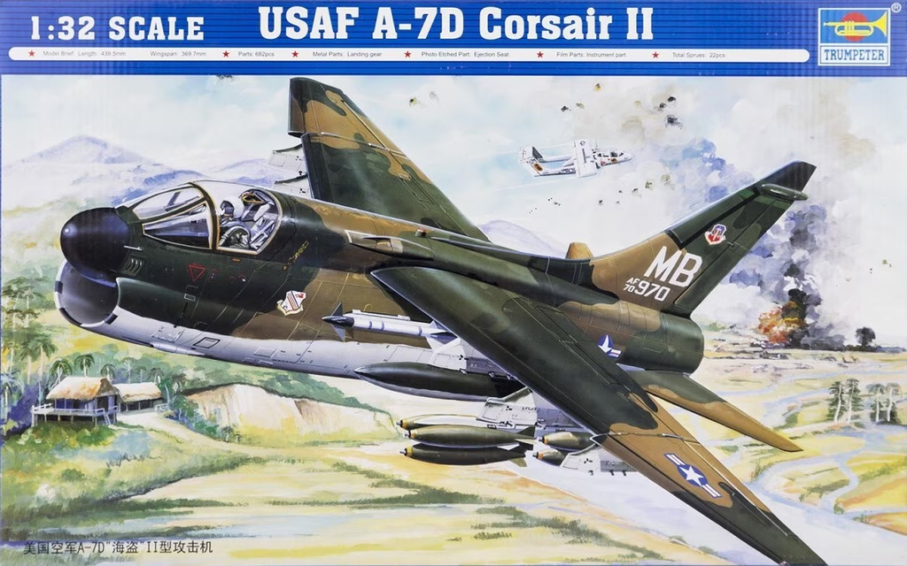 Trumpeter : USAF A-7D Corsair II