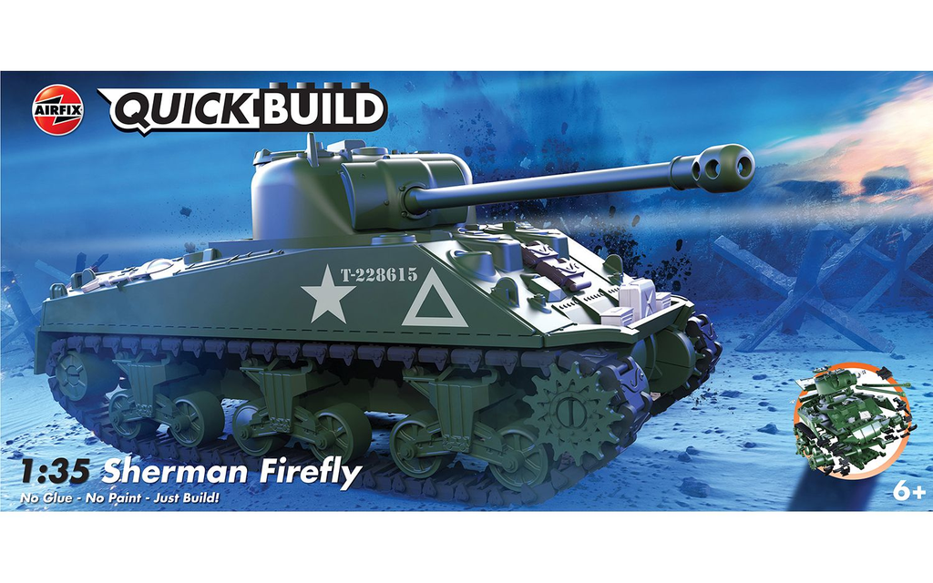 Airfix : Sherman Firefly "Quickbuild"