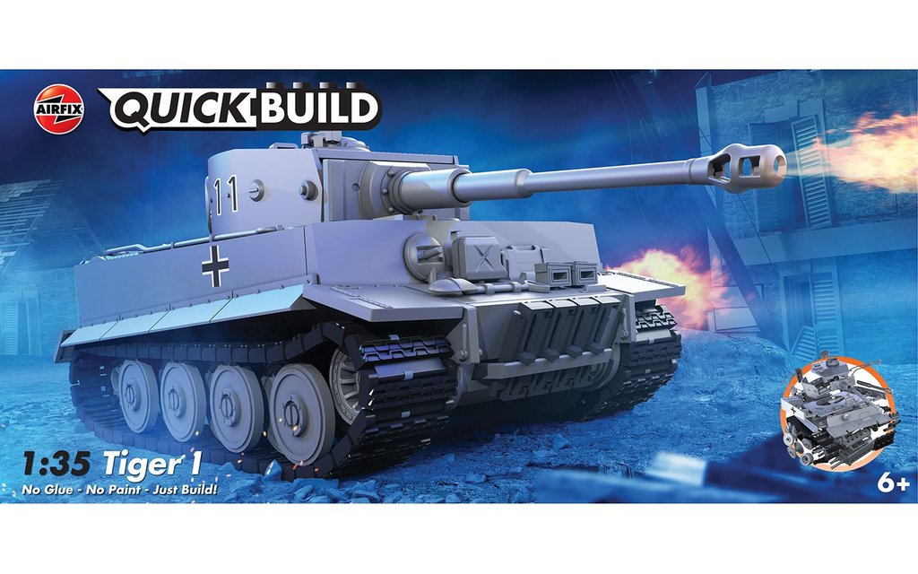 Airfix : Tiger I "Quickbuild"