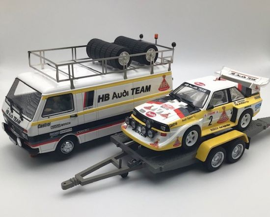 Avant slot : Volkswagen LT35 - Remorque - Audi S1