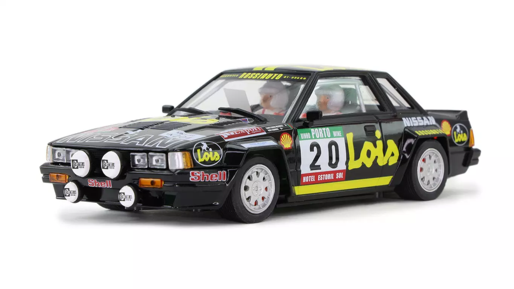 Avantslot : Nissan 240 RS Lois N°20 Rallye du Portugal 1985