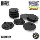 Green Stuff : Socle 40mm pour Blood Bowl (10pcs)