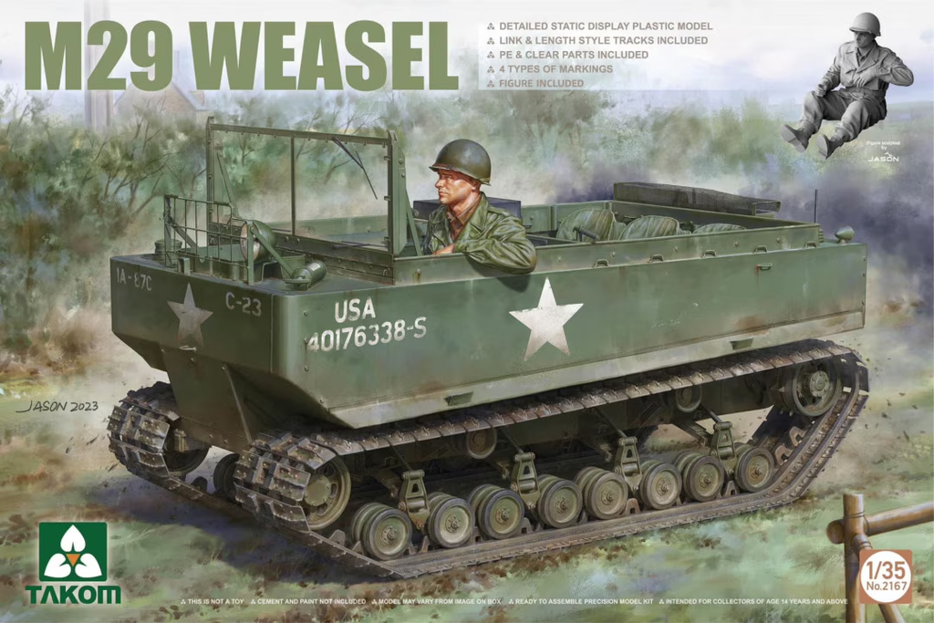 Takom : M29 Weasel 