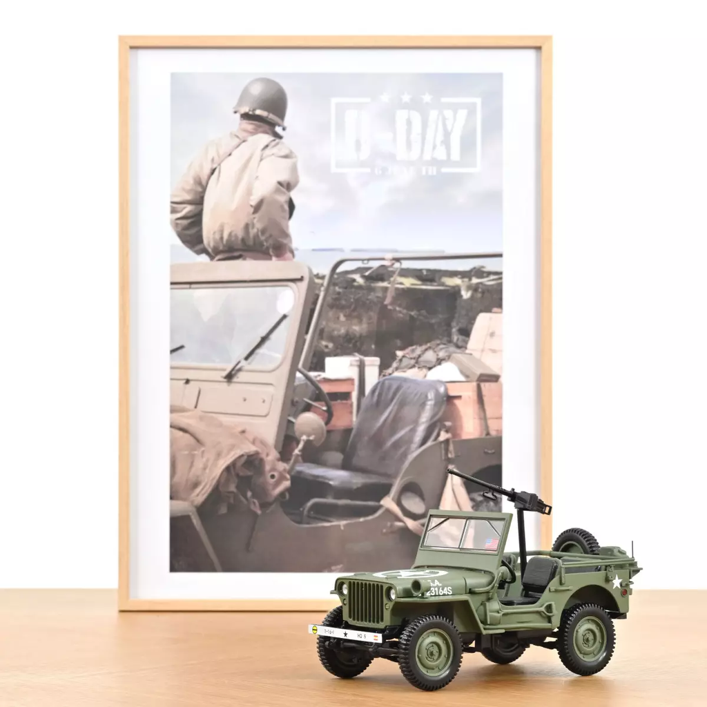 Norev : Jeep Militaire │ 1944 D-Day