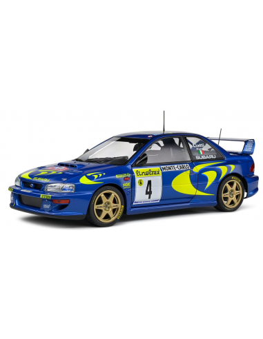 Solido : Subaru Impreza 22B Bleu │ No4 Monte Carlo 1997 - P.Liatti 