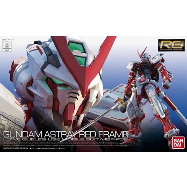 Bandai : Gundam Astray Red Frame │Lowe Guele's Use Mobile Suit MBF-P02