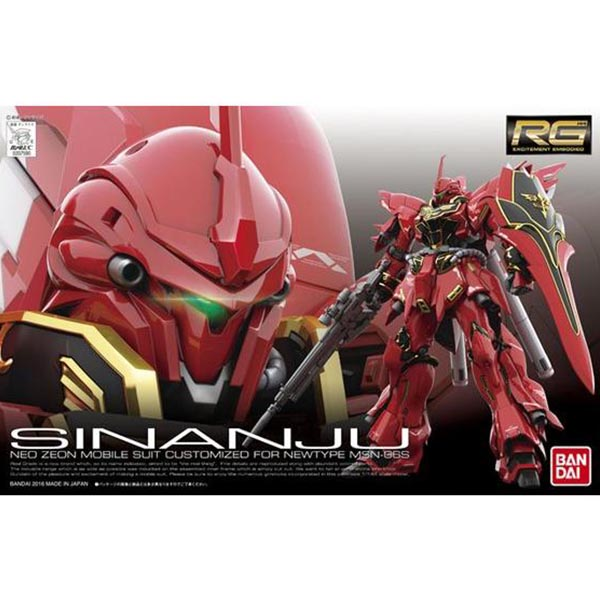 Bandai : Sinanju │ Neo Zeon Mobile Suit Customierd for Newtype MSN-06S