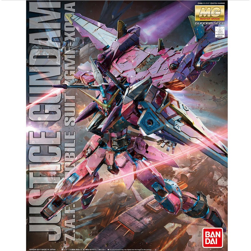 Bandai : Justice Gundam • Z.A.F.T. Mobile Suit ZGMF-X09A [MG][1/100]