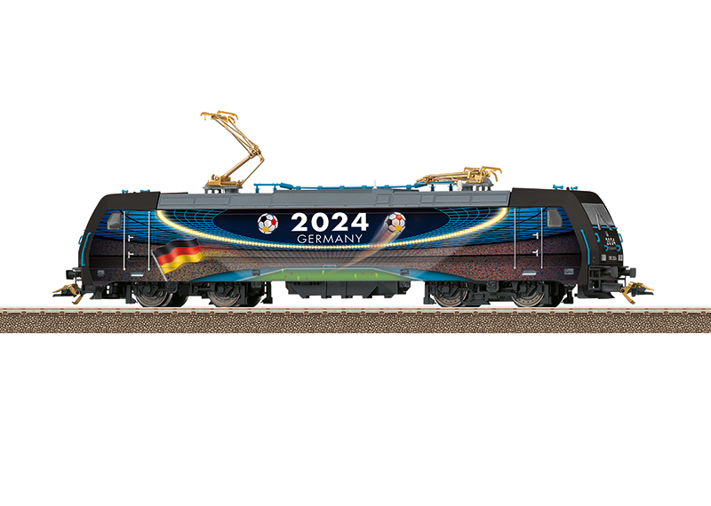 Trix : Locomotive électrique Série 185.2 " Euro 2024"