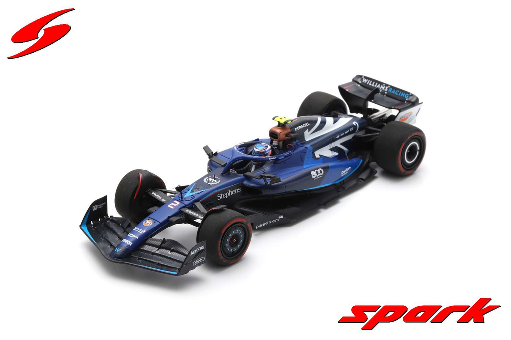 Spark : Williams F1 FW45 │ No.2 Williams Racing
British GP - Williams 800th GP Logan Sargeant