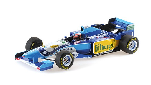 Minichamps : Benetton Renault B195 1 Michael Schumacher F1 Belgique 1995 Winner