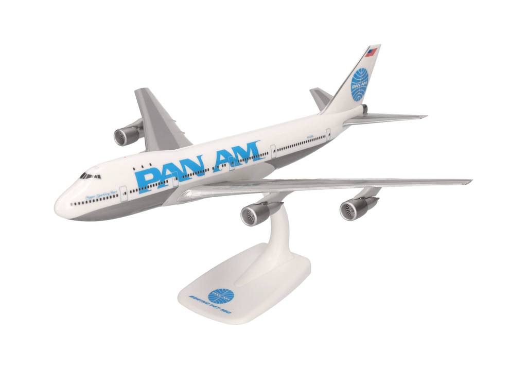 Herpa : Pan Am Boeing 747-100 (billboard livery) – N741PA "Clipper Sparkling Wave"