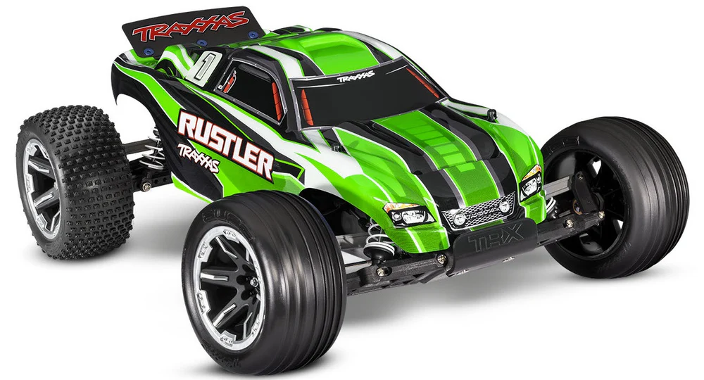 Traxxas : Rustler 2WD TQ 2.4Ghz │ USB-C