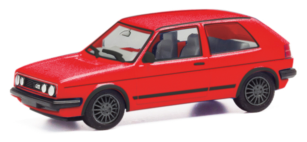 Herpa : Volkswagen Golf II GTI │ Rouge