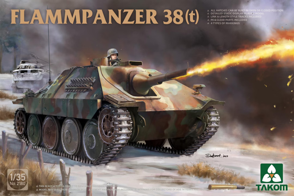 Takom : Flammpanzer 38(t)