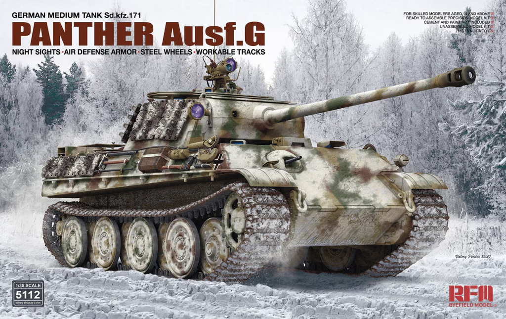 RFM : Sd.kfz.171 Panther Ausf.G │ German Medium Tank 