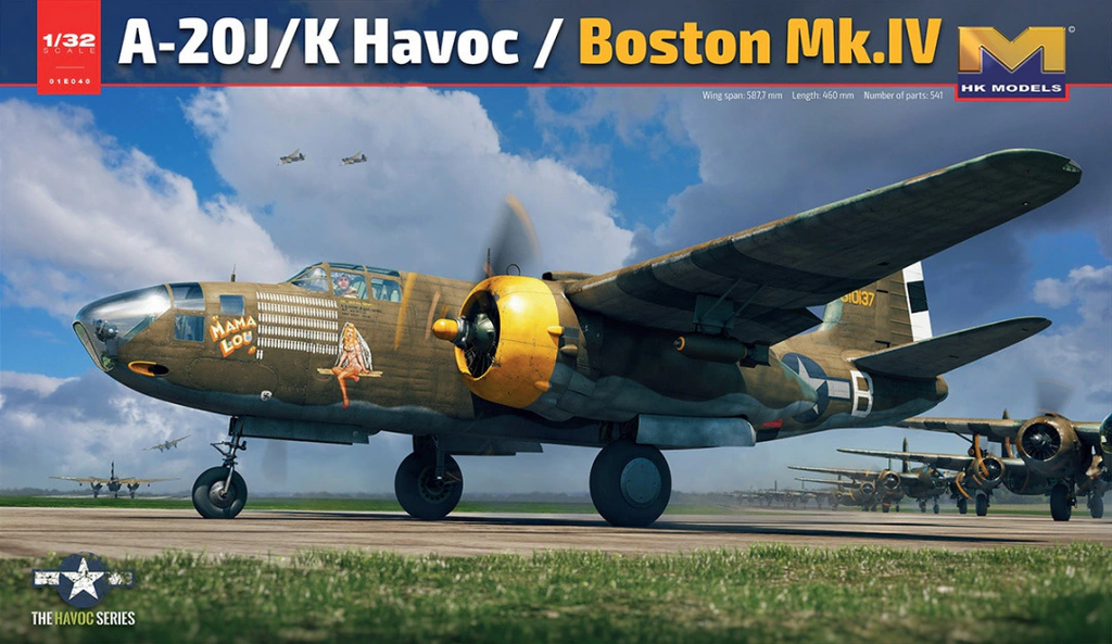 HK Models : A-20J/K Havoc / Boston Mk.IV