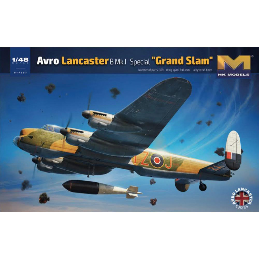 HK Models : Avro Lancaster B Mk.I Special "Grand Slam"