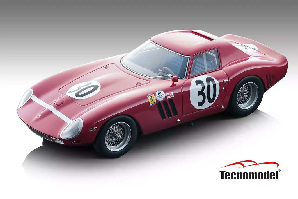 Tecnomodel : Ferrari 250 GTO │ No.30 Daytona 2000kms 1964 WINNER │ P.Hill - P.Rodriguez