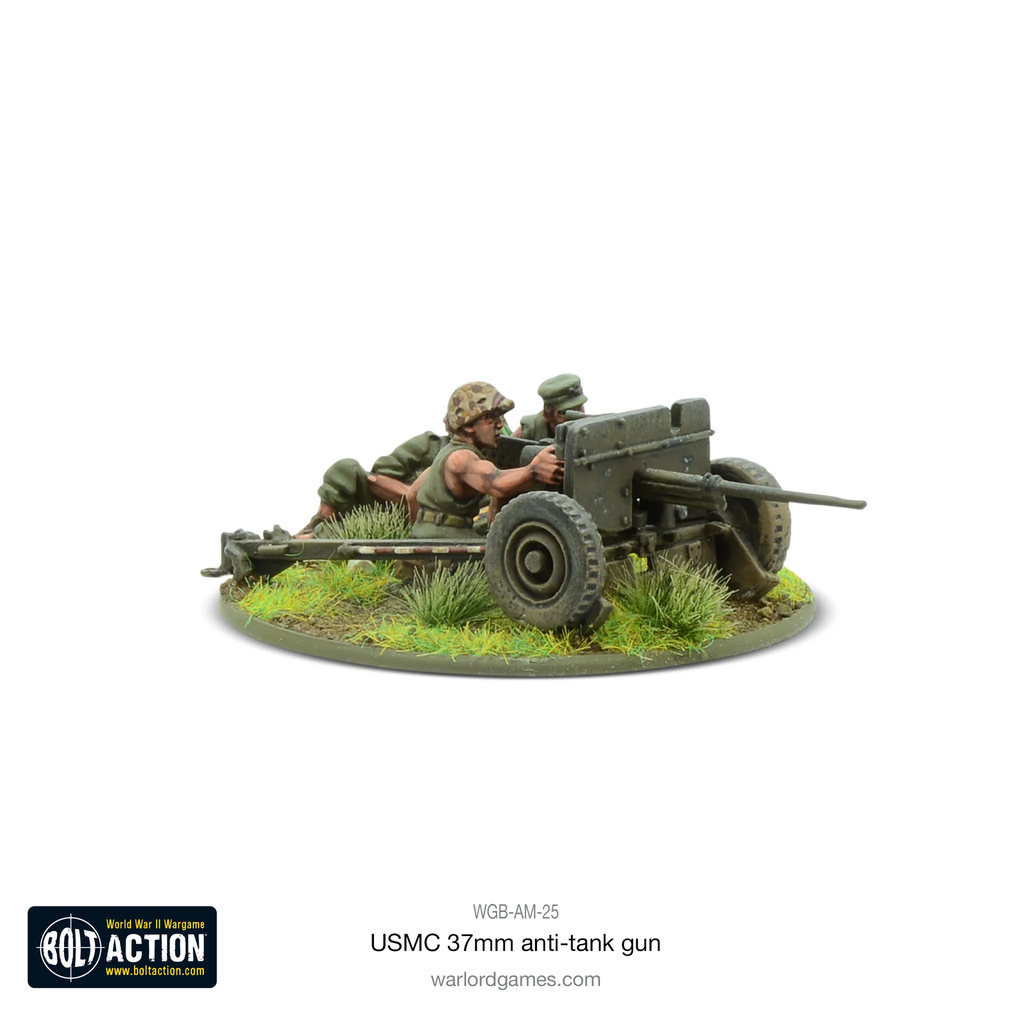 Bolt Action : USMC M3A1 37mm Anti-tank Gun