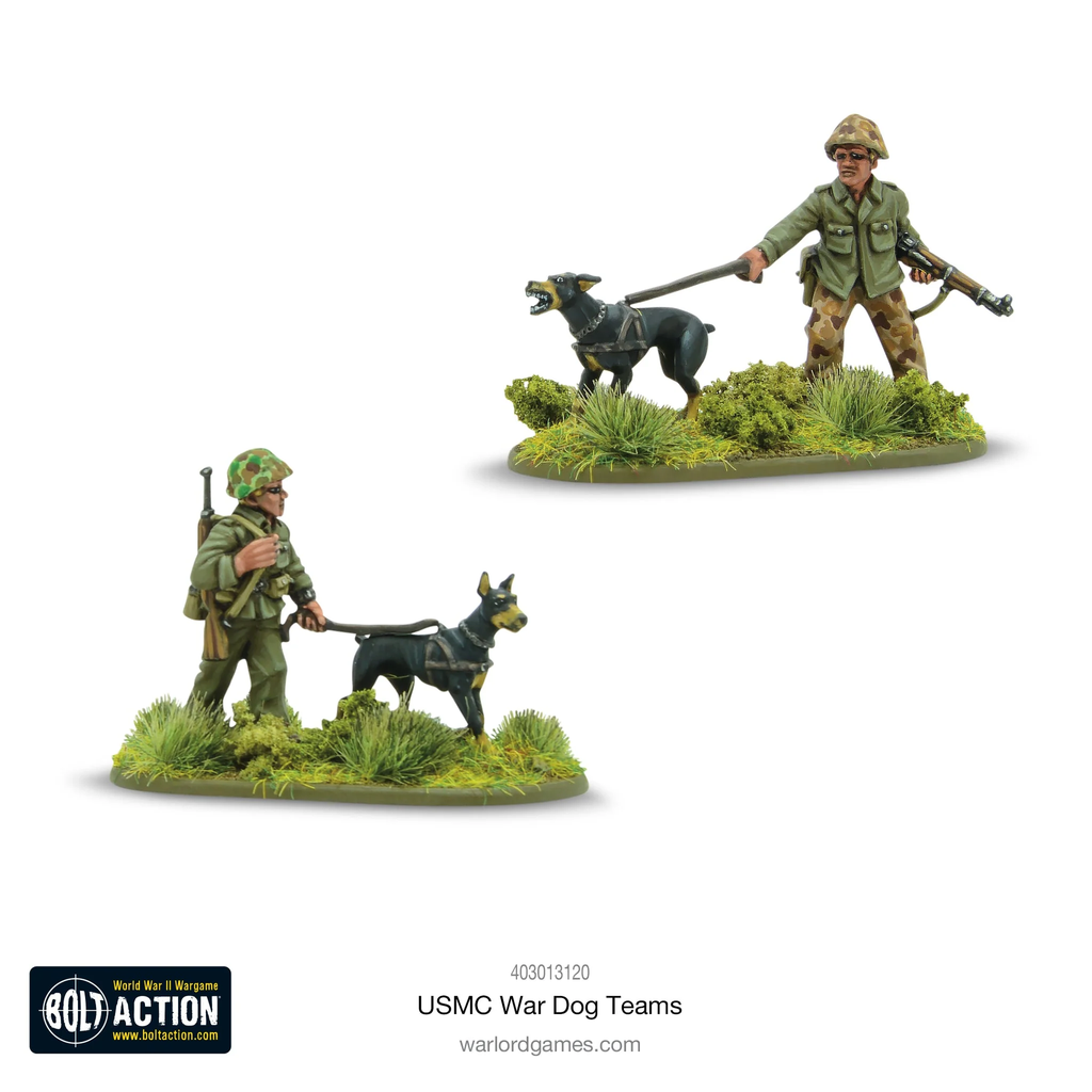 Bolt Action : USMC War Dogs Teams