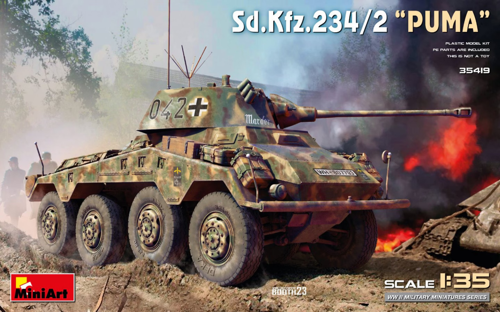 MiniArt : Sd.Kfz.234/2 Puma