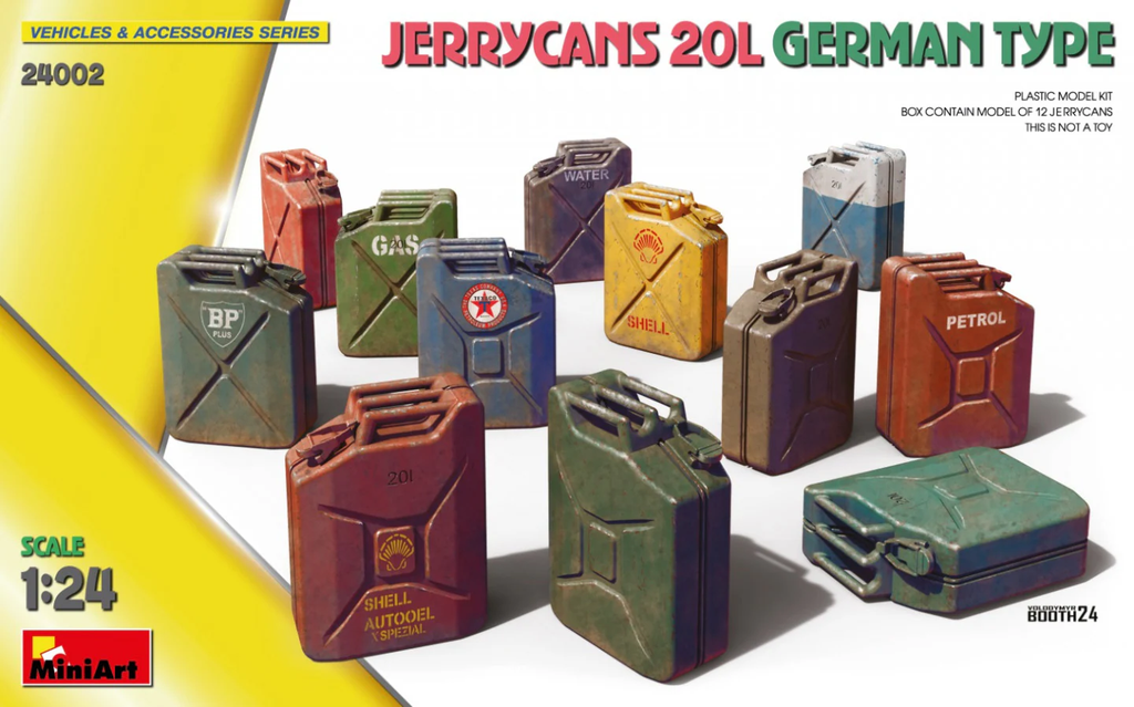 MiniArt : Jerrycans 20l German Type