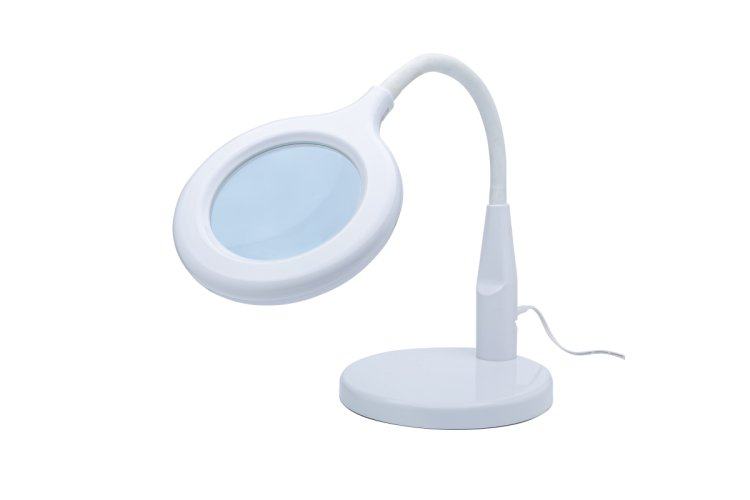 LightCraft : Loupe de bureau LED compacte avec connexion USB