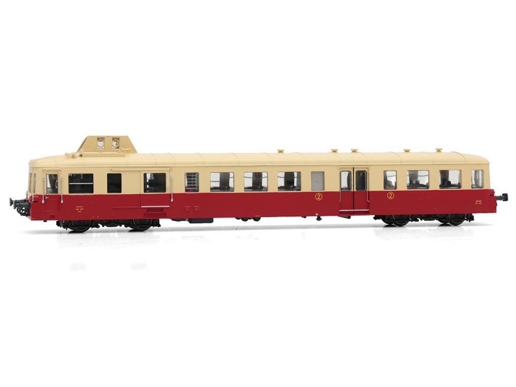 Jouef : Autorail X3800 Picasso Rouge - Beige