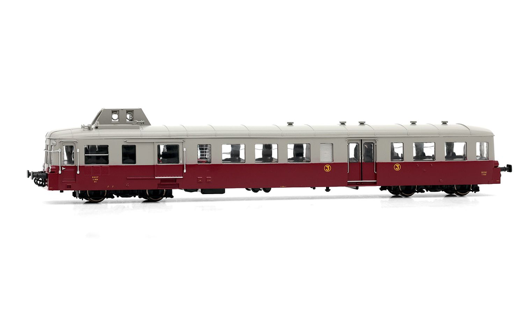 Jouef : Autorail X3800 Picasso Rouge - Gris