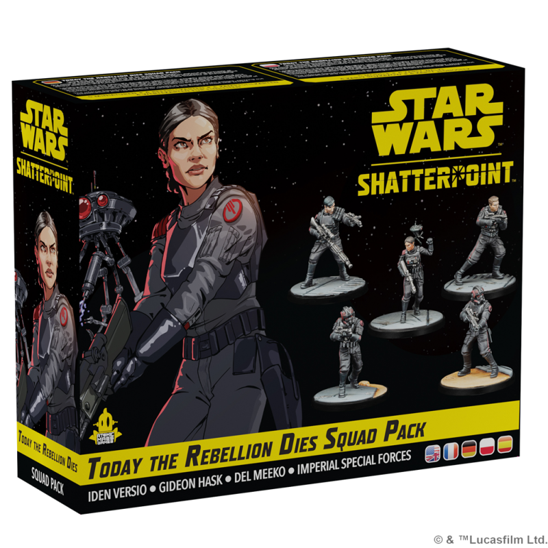 Star Wars Shatterpoint : "Today the Rebellion dies" Squad Pack [ML]