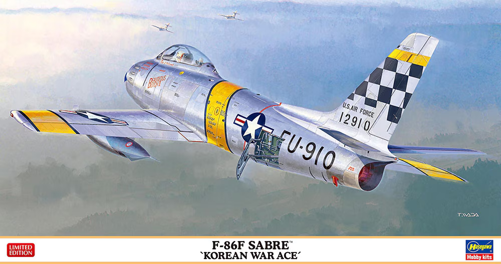 Hasegawa : F-86F Sabre │ Korean War Ace - Limited Edition