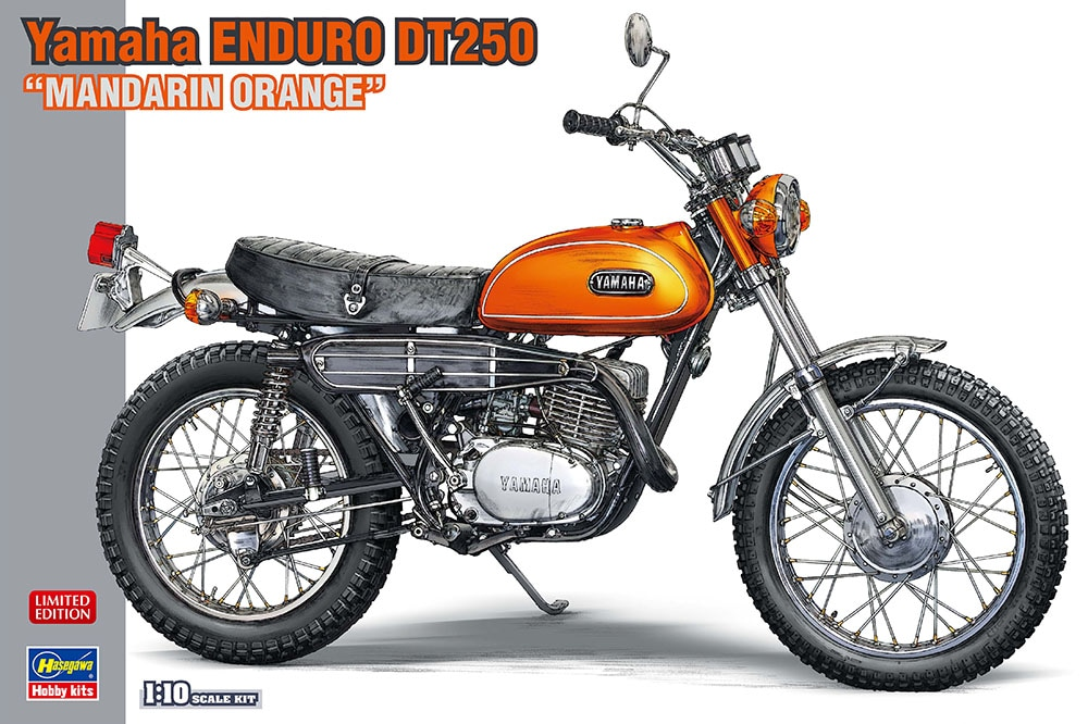 Hasegawa : Yamaha Enduro DT250 │ "Mandarin Orange"