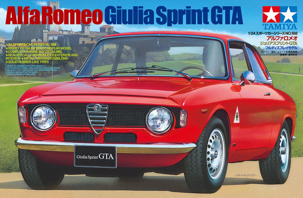 Tamiya : Alfa Romeo Giulia Sprint GTA