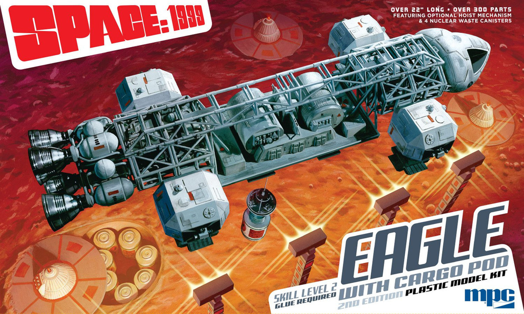 MPC : Space 1999 Eagle With Cargo POD 2° edition