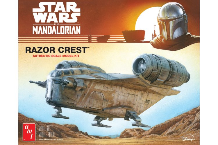 AMT : STar Wars The Mandalorian RAzor Crest 