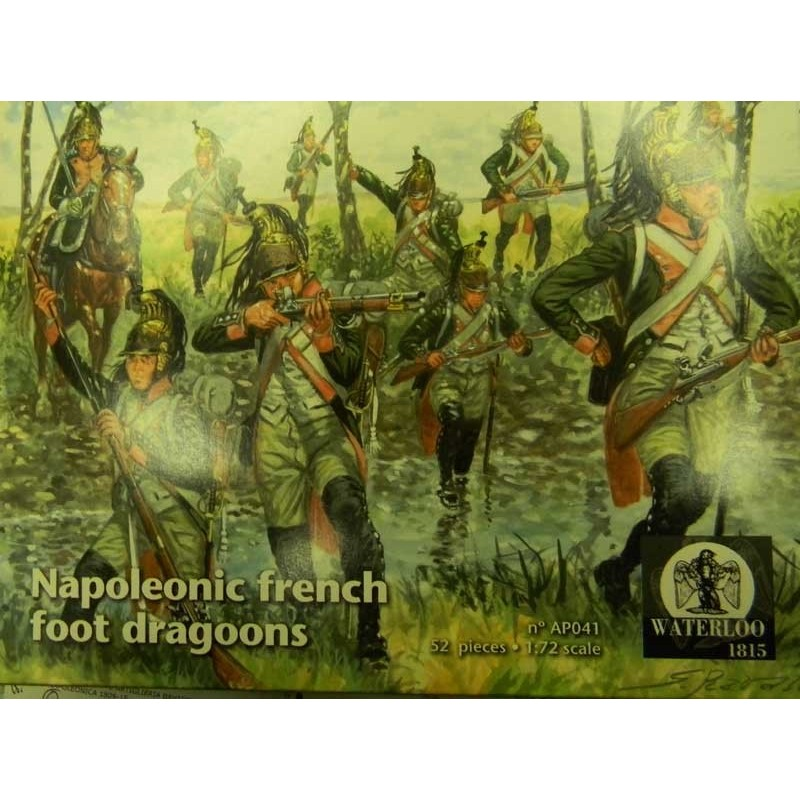 Waterloo : Napoleonic French Foot Dragoons