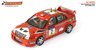 Scaleauto : Mitsubishi Lancer EVO VI n°2 Rallye Catalunya 1999 Loix-Smeets