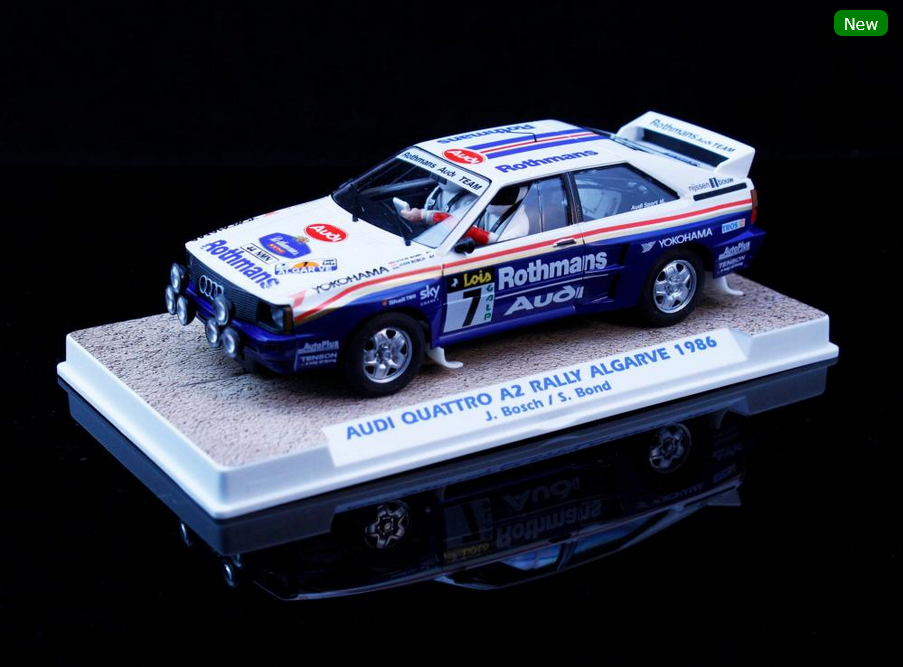 FLY : Audi Quattro A Rothmans Rallye Algarve 1986 Bosch-Bond