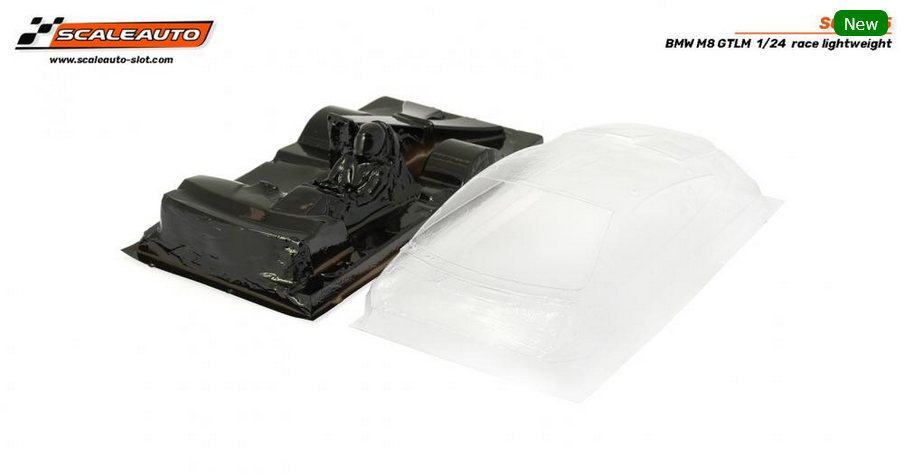 Scaleauto : Interieur Lexan BMW M8 GTLM