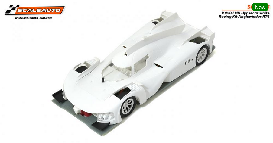 Scaleauto : Peugeot 9X8 LMH White Kit