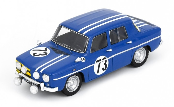 Sparkmodel : Renault 8 Gordini No.73 1st class Coupe du Roi - 24H Spa 1966 M. Bianchi - J. Vinatier