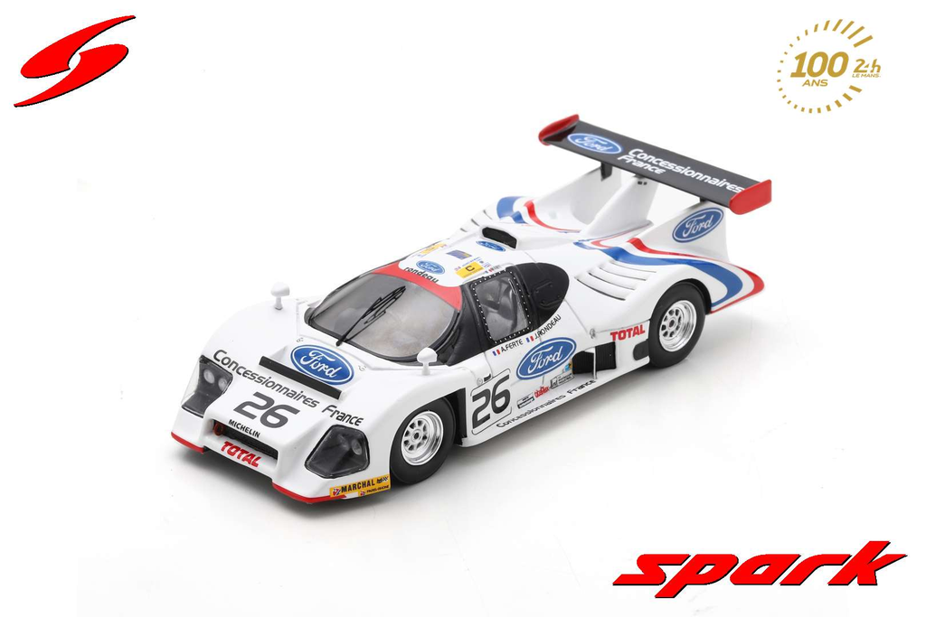 Sparkmodel : Rondeau M 482 No.26 24H Le Mans 1983 J. Rondeau – A. Ferte – M. Ferte