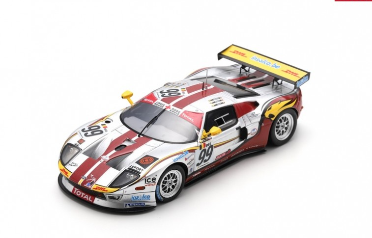 Sparkmodel : Ford GT No.99 Marc VDS Racing Team 8th 24H Spa 2010 B. Leinders - M. Duez - M. Martin