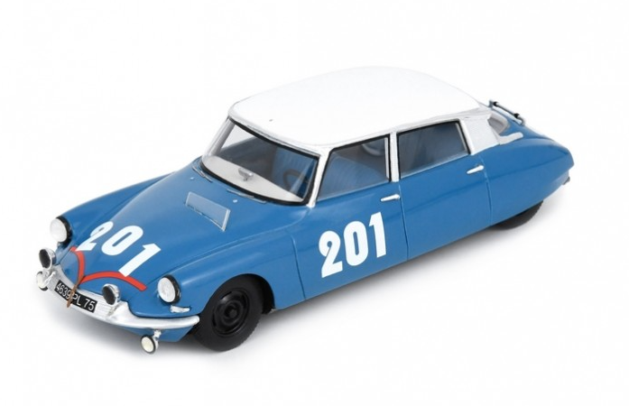 Sparkmodel : Citroën DS 19 No.201 24H Spa 1964 G. Verrier - A. Bertaut